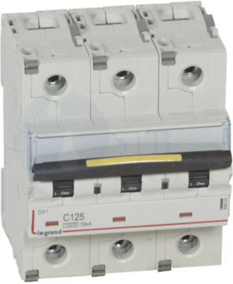Автомат 3P 125А DX3 (16 кА, C) Legrand 409282