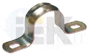Скоба металл двухлапковая ИЭК d25-26мм IEK CMA11-25-100