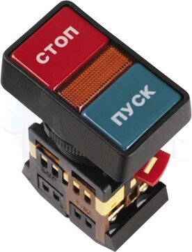 Кнопка РPВВ-30N "I-O" d30мм неон/240В 1з+1р IEK BBD20-PPBB-K51