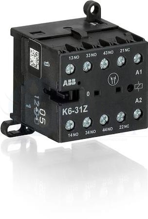 Миниконтактор K6-31-Z 3A (400В AC3) катушка 400 В АС ABB GJH1211001R8315