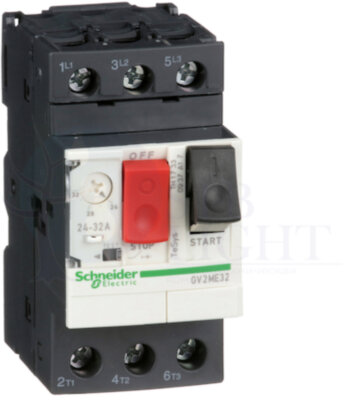автоматический выключатель с комбинированным расцепителем 24-32А Schneider Electric GV2ME32