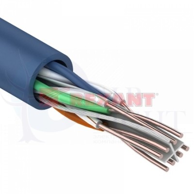 Кабель UTP 4х2х23AWG кат.6 медь 305м (м) REXANT 01-0047
