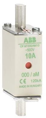 Предохранитель OFAF000aM4 4A тип аМ размер000, до 500В ABB 1SCA022652R0440
