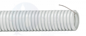Труба гофрированная ПВХ d=20мм с зондом (100м) IEK