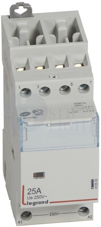 CX3 Контактор 230V 2НО+2НЗ 25А Legrand 412533