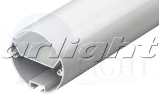 SL-ROUND-D40-2500 ANOD+OPAL профиль с экраном Arlight 020473