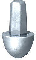 Наконечник стержня заземления OBO Bettermann 3041255