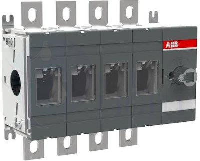 Рубильник OT315E40 до 315А 4-полюсный (без ручки управления) ABB 1SCA022727R6640