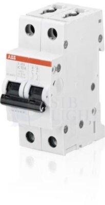 Автомат 2P 16А S200 (20 кА, K) ABB 2CDS252001R0467
