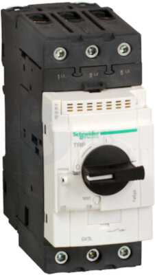 АВТОМАТИЧЕСКИЙ ВЫКЛЮЧАТЕЛЬ С МАГНИТНЫМ РАСЦЕПИТЕЛЕМ 65А (ВИНТ. ЗАЖ.) Schneider Electric GV3L65