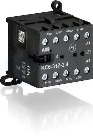 Миниконтактор K6-31-Z 3A (400В AC3) катушка 60B DC ABB GJH1213001R0313