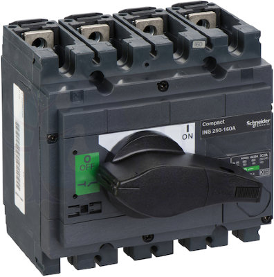 ВЫКЛЮЧАТЕЛЬ-РАЗЪЕД. INS250 160А 4П Schneider Electric 31105