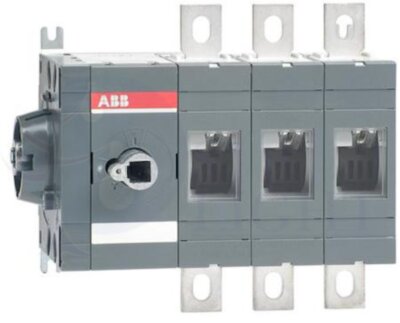 Рубильник OT315ES03 до 315А 3-полюсный бок управление (без ручки) ABB 1SCA022860R1270