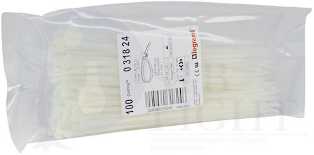 Colring Хомут 3,5х180 бесцветный (упак.=100шт.) Legrand 031824