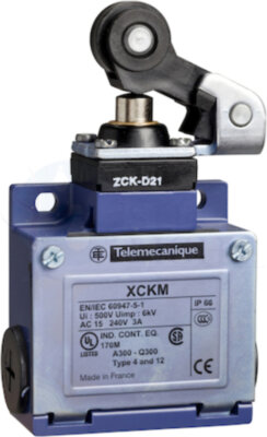 КОНЦЕВОЙ ВЫКЛЮЧАТЕЛЬ РОЛИК-ПЛУЖЕР Schneider Electric XCKM121H29