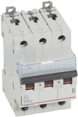 Автомат 3P 3А DX3 (16 кА, C) Legrand 409249
