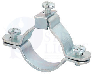 Хомут заземления для труб 25-3/4" мм, оцинкованная сталь DKC ДКС 6042-25