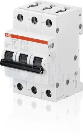 Автомат.выкл-ль 3-полюсной S203MT K1,6UC ABB 2CDS273065R0257
