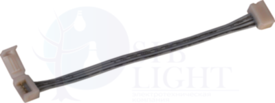 Коннектор 5шт IP65 RGB 10 мм (разъем - 15 см - разъем) IEK LSCON10-RGB65-212-10-PRO