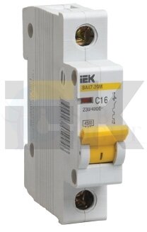 Автомат 1п ИЭК ВА 47-29М С 10А IEK MVA21-1-010-C