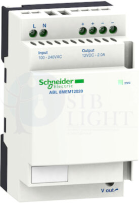 МОДУЛЬНЫЙ БЛОК ПИТАНИЯ 12В 2A Schneider Electric ABL8MEM12020
