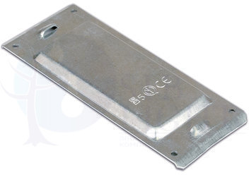 Пластина защитная осн. 200 (мет.) нерж. IP44 ДКС 30584inox