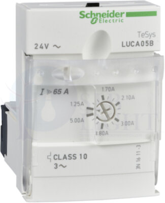 Блок управления стандартный Tesys U 1,25-5А, класс 10, Schneider Electric LUCA05B