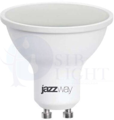Лампа светодиодная PLED-Dim GU10 7W 3000K 540Lm 230/50 Jazzway 5013926