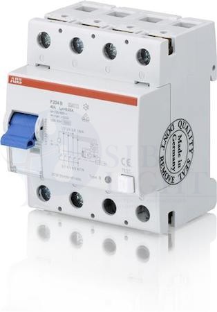 Выкл.диф.тока 4мод. F204 B S-125/0,3 ABB 2CSF204823R3950