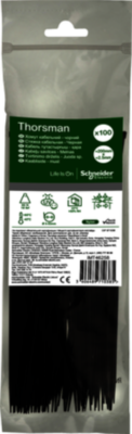 СТЯЖКА КАБЕЛЬНАЯ 200х2.5 ЧЁРНАЯ (100шт) Schneider Electric IMT46258
