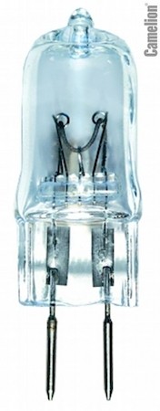 Лампа галогенная JD 35Вт капсула G6.35 2850К 240В Camelion 5203