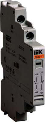 Дополнительный контакт поперечный ДКП32-20 IEK DMS11D-AE20