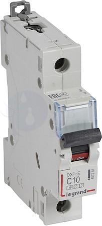 Автомат 1P 10А DX3-E (6 кА, C) Legrand 407261