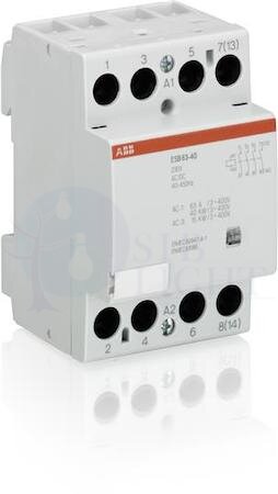 Контактор модульный ESB63-30 (63А AC1) 400В AC/DC ABB GHE3691502R0007