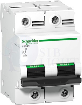 Автомат 2P 80А Acti 9 (10 кА, C) Schneider Electric A9N18361