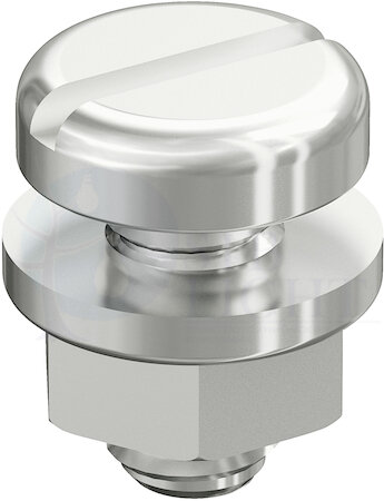 КОМПЛЕКТ W34 ВИНТ М6Х12 С ГАЙК НЕРЖ.316 Schneider Electric 725589