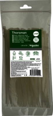 СТЯЖКА КАБЕЛЬНАЯ 200х4.8 БЕЛАЯ (100шт) Schneider Electric IMT46262