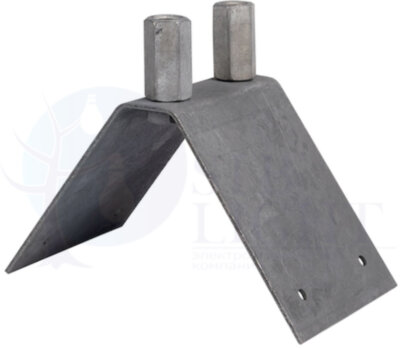 Крепление молниеприёмника D=16 на конёк, угол 60 град. HZ EKF PROxima EKF lp-04003