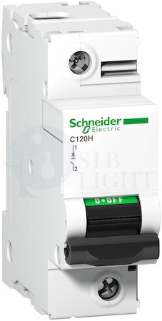 Автоматический выключатель 1 полюс, 80А, B, 15 кА Schneider Electric A9N18402