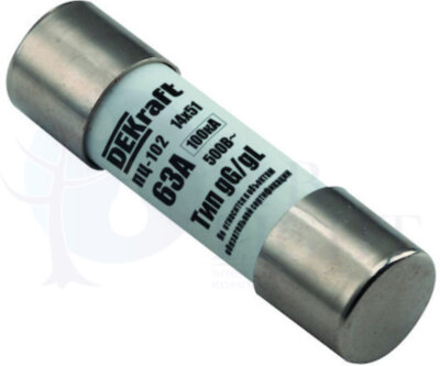 Предохранитель цилиндрич. 40A 14x51 ПЦ-102 DEKraft 21380DEK