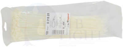 Colring Хомут 4,6х280 бесцветный (упак.=100шт.) Legrand 031828