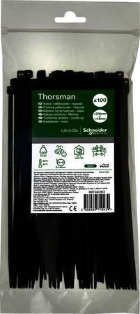 СТЯЖКА КАБЕЛЬНАЯ 200х4.8 ЧЁРНАЯ (100шт) Schneider Electric IMT46263