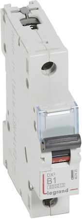 Автомат 1P 1А DX3 (6 кА, B) Legrand 407425
