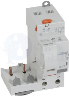 Выключатель дифференциального тока 2P 63А 300мА DX-3 (тип AC) Legrand 410414