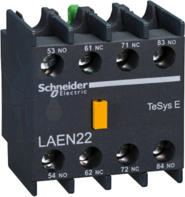 ДОПОЛНИТЕЛЬНЫЙ КОНТАКТНЫЙ БЛОК 2НО+2НЗ Schneider Electric LAEN22