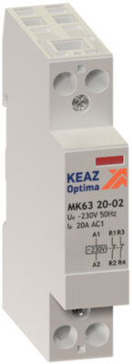 Контактор модульный OptiDin МК63-2011-230AC КЭАЗ 236845