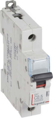 Автомат 1P 0.5А DX3 (16 кА, C) Legrand 409106