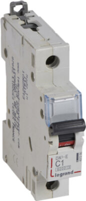 Автомат 1P 1А DX3-E (6 кА, C) Legrand 407256