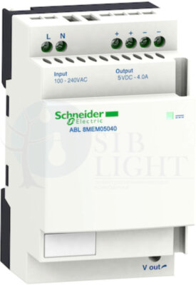 МОДУЛЬНЫЙ БЛОК ПИТАНИЯ 5В 4A Schneider Electric ABL8MEM05040
