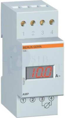 АМПЕРМЕТР ЦИФРОВОЙ ПРЯМОГО ВКЛЮЧЕНИЯ 0-10А НА DIN РЕЙКУ Schneider Electric 15202